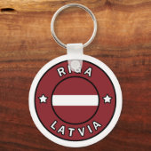 Riga Lettland Schlüsselanhänger (Vorderseite)