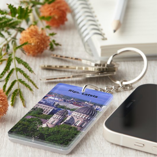 Riga, Lettland Schlüsselanhänger (Vorderseite rechts)