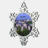 Riga, Lettland Schneeflocken Zinn-Ornament (Rechts)