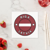 Riga Lettland Serviette (Beispiel)