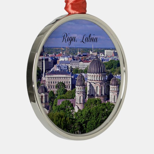 Riga, Lettland Silbernes Ornament (Rechts)