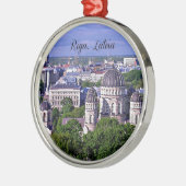 Riga, Lettland Silbernes Ornament (Links)