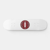Riga Lettland Skateboard (Horizontal)