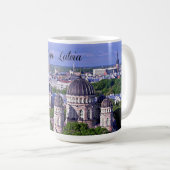 Riga, Lettland Stadtansicht Kaffeetasse (VorderseiteRechts)