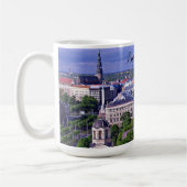 Riga, Lettland Stadtansicht Kaffeetasse (Links)