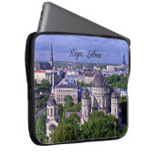 Riga, Lettland Stadtbild Laptopschutzhülle (Vorne Rechts)