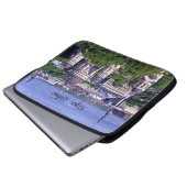 Riga, Lettland Stadtbild Laptopschutzhülle (Vorne Knopf)