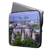Riga, Lettland Stadtbild Laptopschutzhülle (Vorderseite Links)