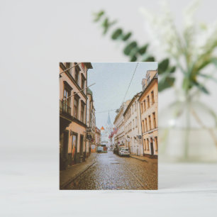 Riga, Lettland, Stadtbild RSVP Karte