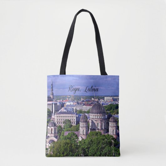 Riga, Lettland Stadtbild Tasche (Vorderseite)