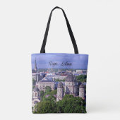 Riga, Lettland Stadtbild Tasche (Rückseite)
