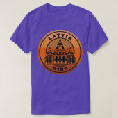 Riga Lettland T-Shirt (Design vorne)