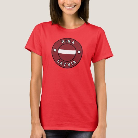 Riga Lettland T-Shirt (Vorderseite)