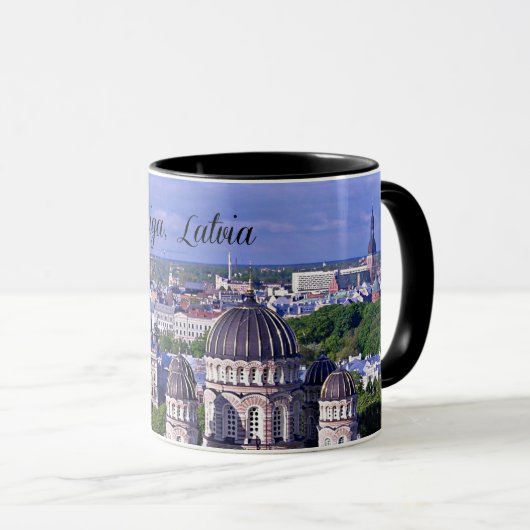 Riga, Lettland Tasse (VorderseiteRechts)