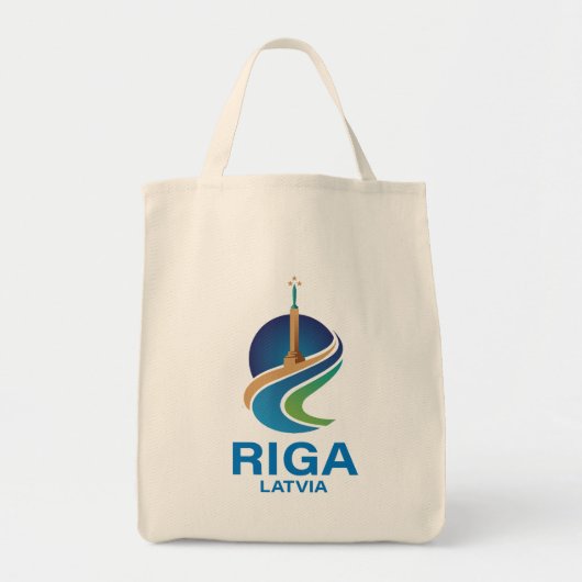 Riga Lettland Tragetasche (Vorne)