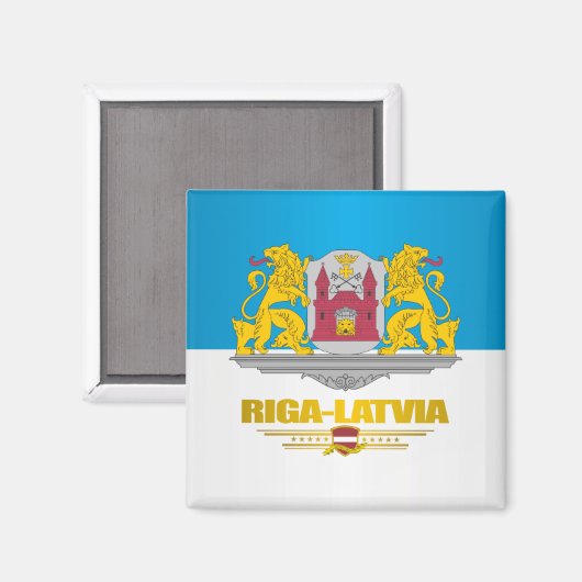 Riga Magnet (Vorderseite/Rückseite)