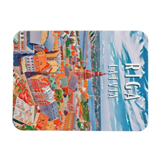 Riga Magnet (Horizontal)