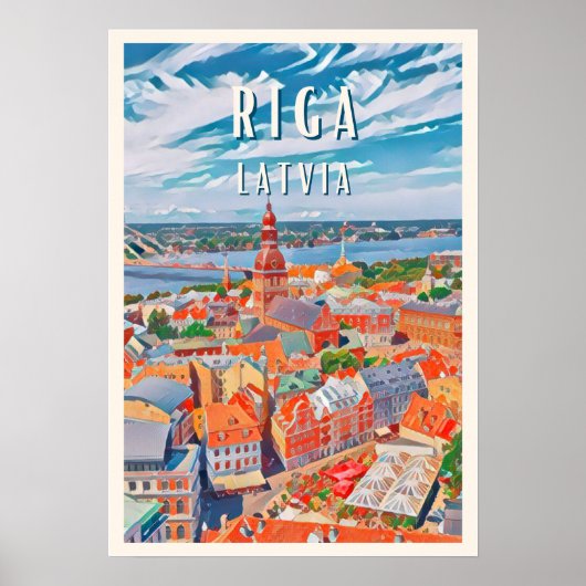 Riga Poster (Vorne)