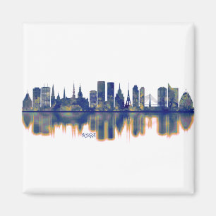 Riga Skyline Magnet