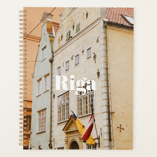 Riga-Stadtbild flexibler Photo-Magnet Planer (Vorderseite)