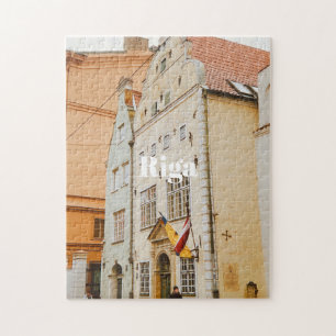 Riga-Stadtbild flexibler Photo-Magnet Puzzle