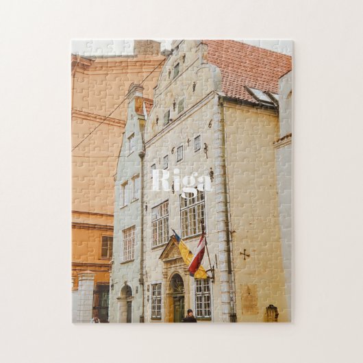 Riga-Stadtbild flexibler Photo-Magnet Puzzle (Vertikal)