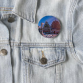Riga Town Hall Platz im Winter Button (Beispiel)