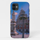Riga Town Hall Platz im Winter Case-Mate iPhone Hülle (Rückseite)