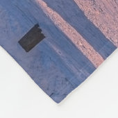 Riga Town Hall Platz im Winter Fleecedecke (Ecke)