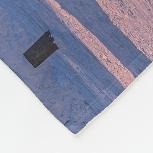 Riga Town Hall Platz im Winter Fleecedecke (Ecke)