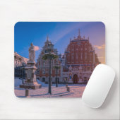Riga Town Hall Platz im Winter Mousepad (Mit Mouse)