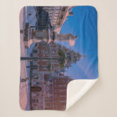 Riga Town Hall Platz im Winter Sherpadecke (Vorderseite)