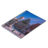 Riga Town Hall Square im Winter Notebook Notizblock (Linke Seite)