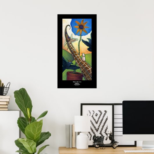 Rigby's Discovery Poster (Heimbüro)