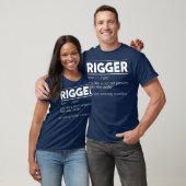 Rigger Crane Operator Construction Worker Joke T-Shirt (Unisex)