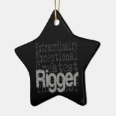 Rigger Extraordinaire Keramik Ornament (Links)