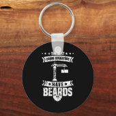 Rigger-Treiber für den Kranführer Schlüsselanhänger (Vorderseite)