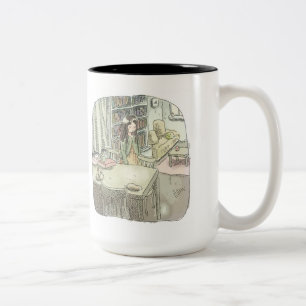 Rigging-Wahl Zweifarbige Tasse