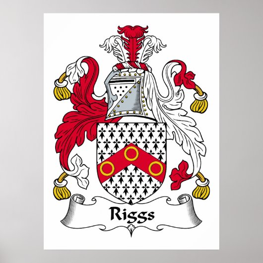Riggs Familienwappen Poster (Vorne)