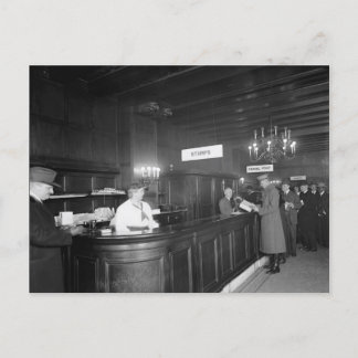 Riggs Gebäude Post Office Postkarte