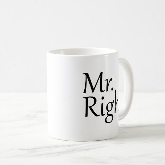 Right Coffee Tasse (VorderseiteRechts)