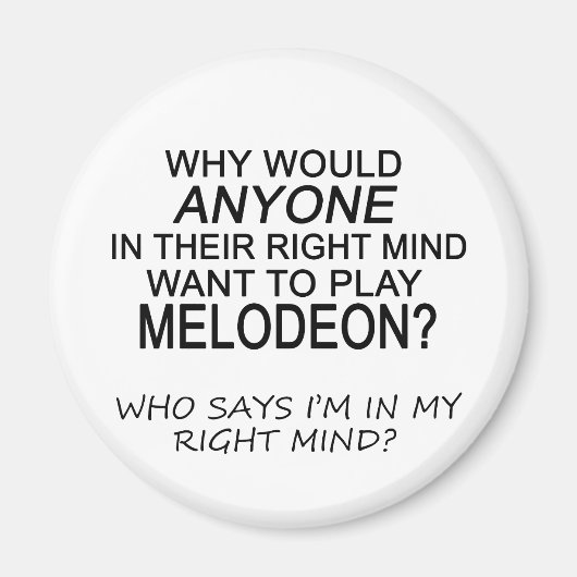 Right Mind Melodeon Magnet (Vorne)