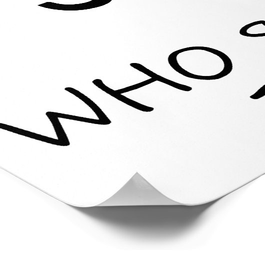 Right Mind Singer Poster (Ecke)