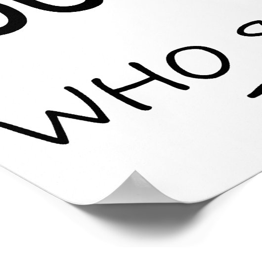 Right Mind Sousaphone Poster (Ecke)