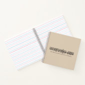 Righteous Deeds Accepted – Arabic Calligraphy Art  Notizblock (Innenseite)