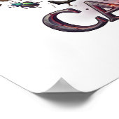 Righteous Rise Again Though They Fall Seven Times Poster (Ecke)