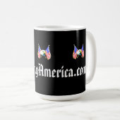 RightWingAmerica.com Kaffeetasse (VorderseiteRechts)