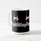 RightWingAmerica.com Kaffeetasse (Vorderseite Links)