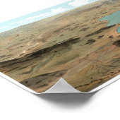 RIGI KULM Schweizer Alpen Panorama 360° Poster (Ecke)