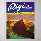 Rigi, Schweiz Poster (Vorne)